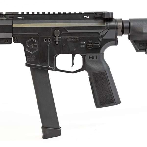 Street Legal Rat Dog PCC (Pistol Caliber Carbine) 9mm left side up close