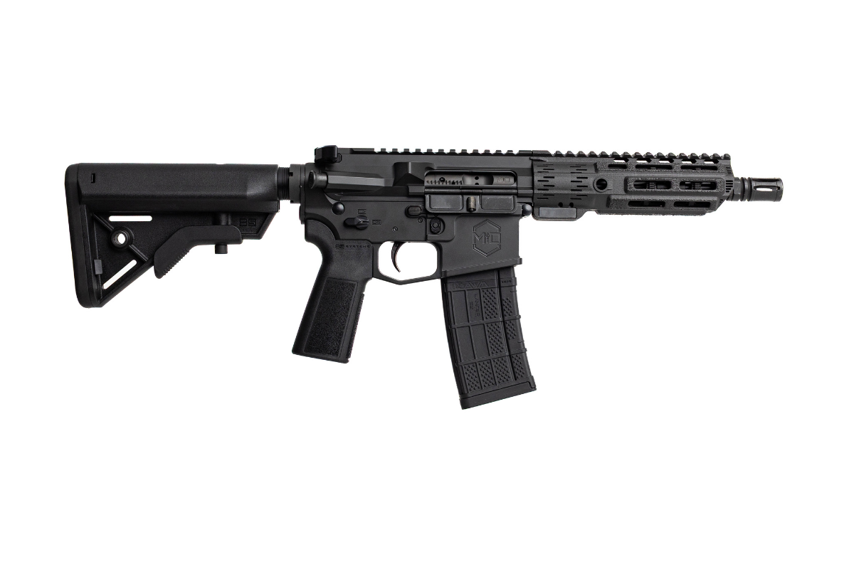Mitchell Defense DOC MD15 7.5-inch SBR in Black with DualCool handguard