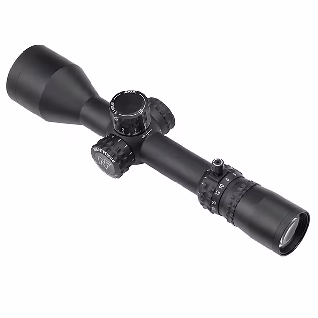 Nightforce NX8 2.5 20x50 Scope Slant Angled View